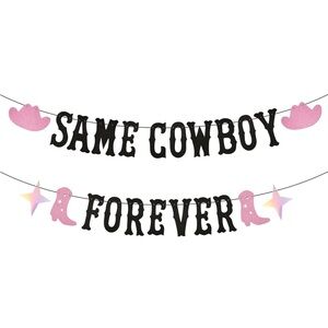 Cowboy Bachelorette Party Banner
